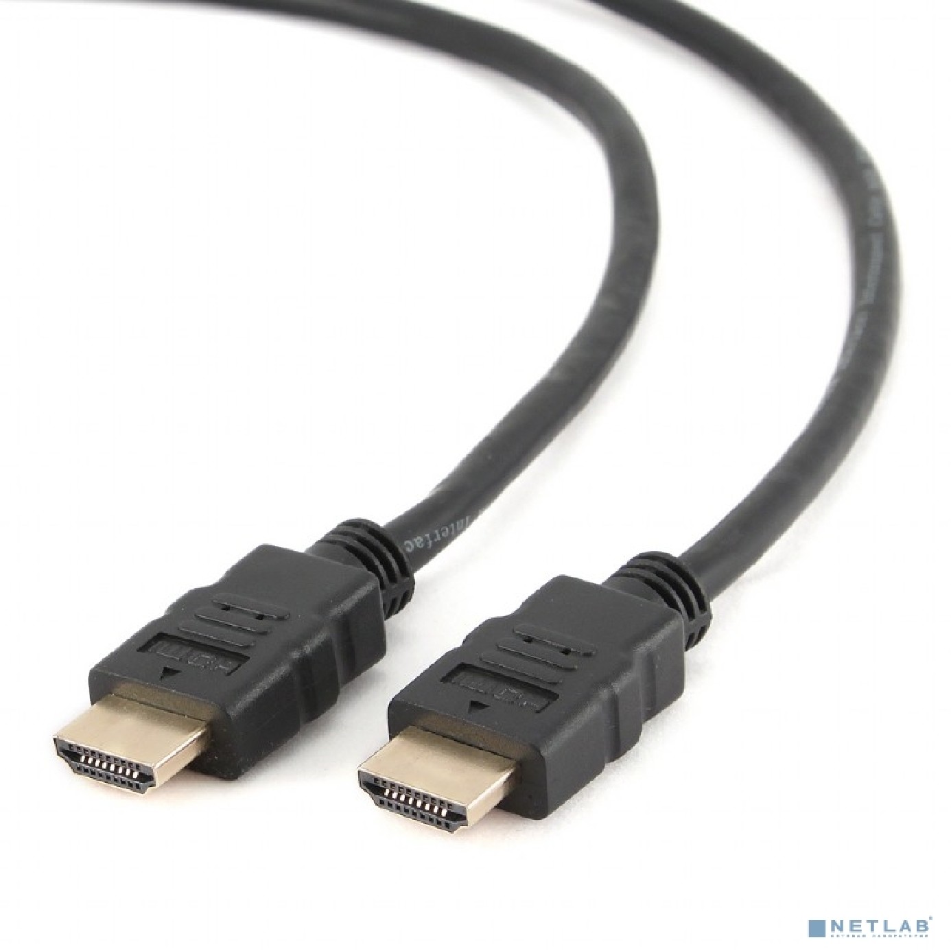 Bion Кабель HDMI v1.4, 19M/19M, 3D, 4K UHD, Ethernet, Cu, экран,  позолоченные контакты, 1м, черный [BXP-CC-HDMI4-010] Купить в Твери  BXP-CC-HDMI4-010 за 220 Руб.